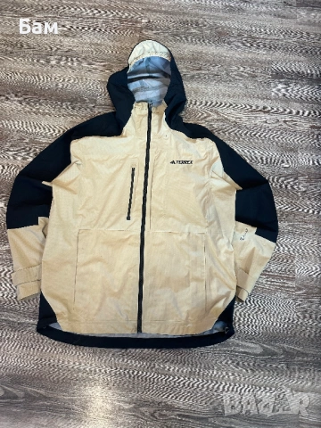 Оригинално мъжко водонепромокаемо яке Adidas Terrex RainRdy размер Л, снимка 2 - Якета - 54838573