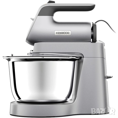 Миксер с купа KENWOOD HMP54.000SI CHEFETTE, 650 W, Купа от неръждаема стомана 3,5 л