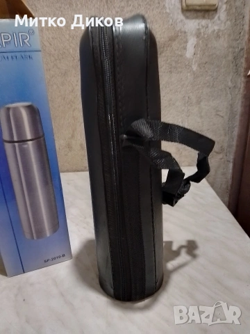 Метален термос нов с вместимост 0,5 литра Марков на Sapir vacuum flask неръждаема стомана., снимка 5 - Други стоки за дома - 54641061