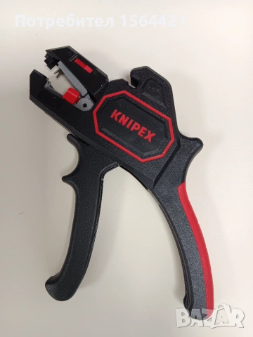  Клещи автоматични за сваляне на изолация, оголване на кабели KNIPEX 1262180, 0,2-6,0 mm², снимка 8 - Клещи - 55287750