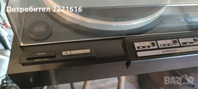 Pioneer PL-3F direct drive, снимка 4 - Грамофони - 55664033