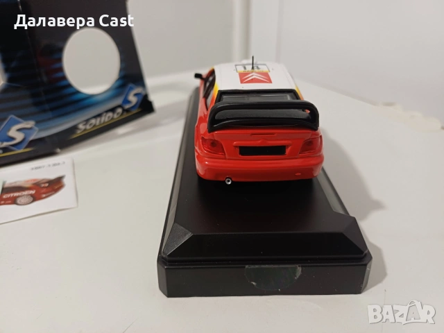 1/43 Citroen Xsara Wrc 2001 Solido , снимка 7 - Колекции - 54446438