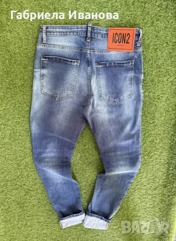 Мъжки дънки : DSQUARED2 Icon2 31, снимка 6 - Дънки - 55502990