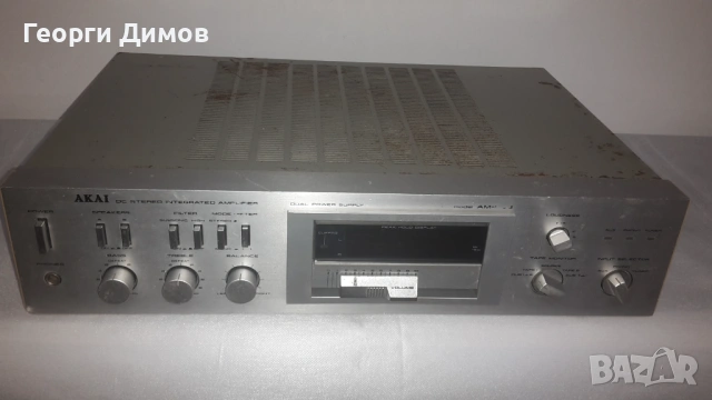 Усилвател AKAI AM-U03, снимка 3 - Ресийвъри, усилватели, смесителни пултове - 54120140
