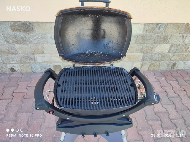 ГАЗОВО БАРБЕКЮ WEBER Q1000, снимка 10 - Барбекюта - 55458911