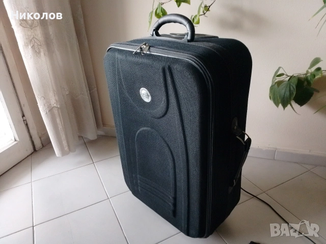 Куфар 2бр усилени колелца "OMEGA" "60/43/22см" "10€"!+Дставка!, снимка 6 - Куфари - 55013944