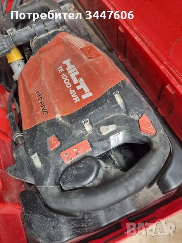 Къртач Hilti Te 1000 - AVR, снимка 4 - Други инструменти - 54050128