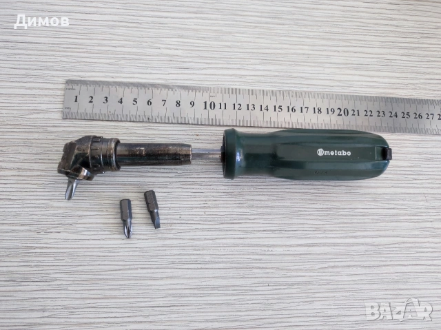 Отвертка с ъглова приставка Metabo Метабо