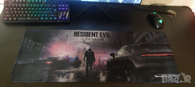 Resident Evil Requiem Mousepad Leon S. Kennedy x Porsche, снимка 5 - Джойстици и геймпадове - 54526019