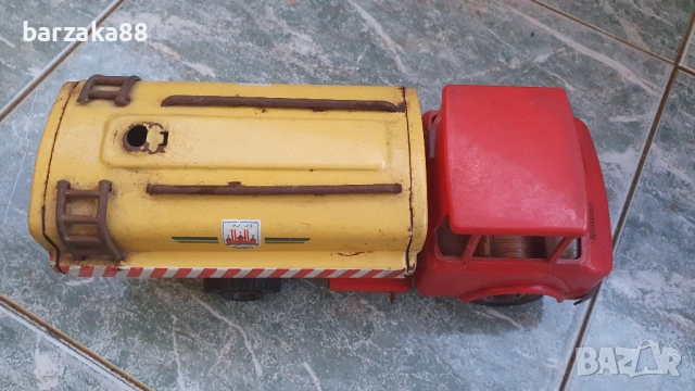 Стара играчка Камион 2 броя, снимка 10 - Колекции - 54539539