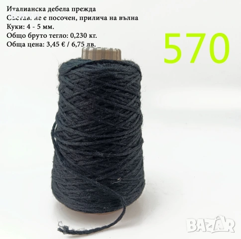 Висококачествени италиански прежди на бобини, снимка 18 - Други - 52042454