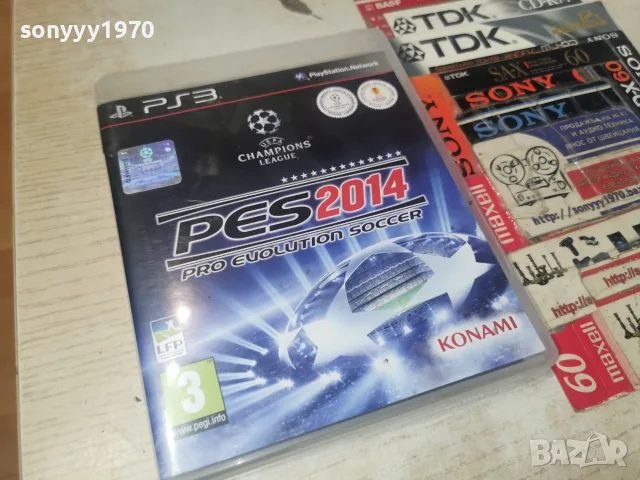 SONY PS3 PES 2014 GAME 2707262024H2E7R, снимка 4 - Игри за PlayStation - 55435935