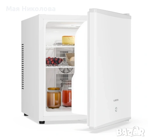 ЧИСТО НОВ Мини хладилник Klarstein Matterhorn 44L (с ключ), снимка 2 - Хладилници - 54776980
