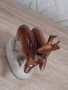 Стара Българска Порцеланова Фигура Сърни, снимка 10
