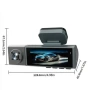 Видеорегистратор Vehicle BlackBox DVR FULL HD 1080 + задна камера, снимка 4