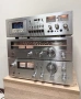 🔊Топ ретро аудио сет - система AKAI AM-2450, AT-2450L, GXC-740D🔊, снимка 3