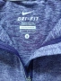 NIKE Dark Purple Heather Quarter Zip - дамска блуза р-р S, снимка 3