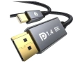  Silkland 8K Mini DisplayPort to DisplayPort 1.4 Cable 8K@60Hz 4K@144Hz 2K@240Hz HDR DSC 1.2 G-Sync , снимка 2
