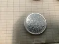 Френска монета от пет франка теглото 12 г сребро отличен състояние цена за брой, снимка 3