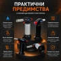 Мощна професионална газова горелка за запояване барбекю домашна кухненска запалка наргиле готвене, снимка 4