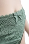 Комплект бельо Hunkemöller в цвят зелено каки – сутиен 85B и прашки 3XL, снимка 8