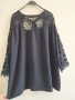 СТРАХОТНА ТУНИКА С ДАНТЕЛА 2XL-3XL, снимка 2