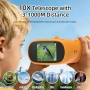 Нов 2 в 1 микроскоп и телескоп 1000x 10x HD екран STEM за деца играчка, снимка 4