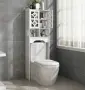Waterproof Bathroom   стилен шкаф за баня над тоалетна 48 х 23 х 150 см;, снимка 7