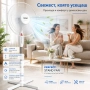 Вентилатор на стойка 16'' Perfect FM-3211, 40W, бяло, снимка 2