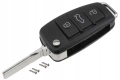 Кутийка за ключ с 3 бутона AUDI A1/A3/A4/A6/A8/Q3/Q5/Q7/TT, снимка 8