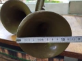 Стара руска военна тромба свирка клаксон на въздух, снимка 7