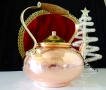 Меден чайник,медна кана,чиста червена мед,печат. , снимка 6