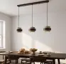 Wabi Sabi полилей с 3 висящи тела от естествен камък, снимка 6
