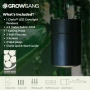 Чисто нова профессионална фитолампа за цветя Claria Full Spectrum LED Grow Light – 33W, ЧЕРНА , снимка 4