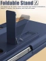 Galaxy Z Fold 6 Кейс със стилус, вграден протектор за екрана, защита на пантите - син, снимка 5