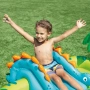 Водна площадка за деца Little Dino 191 x 152 x 58 см с пързалка и пръскачка Intex, снимка 4