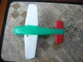 Стара българска играчка самолетче, снимка 3
