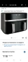 Фритюрник Russell Hobbs с горещ въздух 9 л [дву отделения, тих, 9 програми] Фритюрник , снимка 2