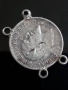 рядката сребърна монета от 50 ст. 1910г. с халки., снимка 3