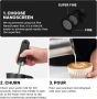 Subminimal NanoFoamer V2 Performance Milk Foamer | НОВ модел | Водоустойчив, с две скорости, снимка 5