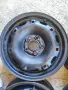 Оригинални VW стоманени джанти 14" 5x100 ET35 + тасове Sparco, снимка 9
