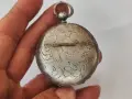 Стара сребърна каса за джобен часовник, снимка 1