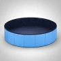 Сгъваем охлаждащ басейн за кучета 60x20 см - Здрав PVC, без надуване, за къпане, игра и разхлаждане, снимка 5