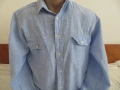 Мъжки ризи с дълъг ръкав лен , снимка 10