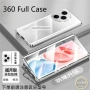 Honor 400 / 400 Pro / 400 Lite / Двоен 360° магнитен кейс калъф с камера протектор, снимка 6