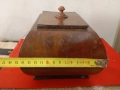 Винтидж дървена кутия за цигари, снимка 4