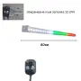 Диодна лента 12V/24V - 60 см – Светеща с цветовете на BG знаме., снимка 2