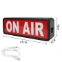 LED знак ON AIR за студио/предупреждение за запис, снимка 5