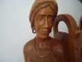 Стари подпори за книги дървореэба фигури , снимка 3