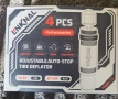 Комплект регулируеми вентили за гуми LINKNAL с автоматично спиране (10-30 PSI/0.7-2 BAR), 4 бр., снимка 8